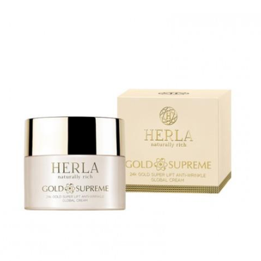 HERLA -  HERLA 24k Gold Super Lift Anti-Wrinkle Global Cream 50ml